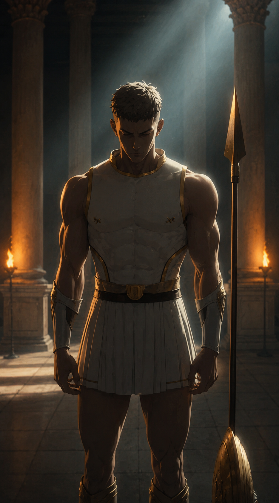Doryphoros portrait