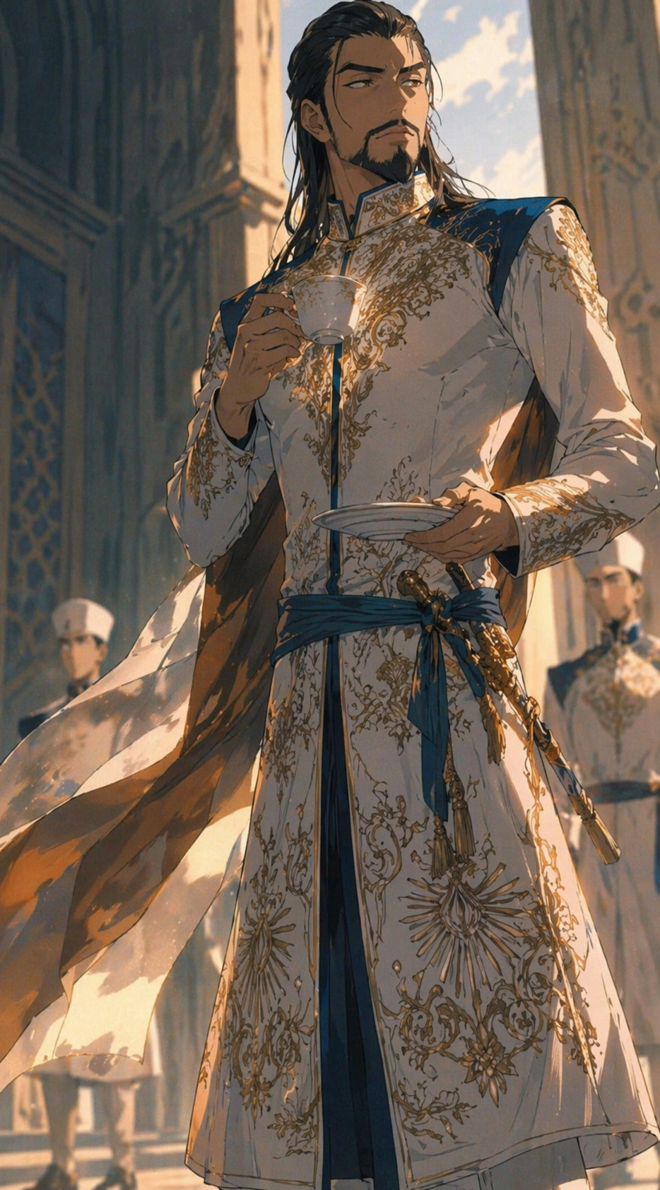 Captain Samir Al-Zahir portrait
